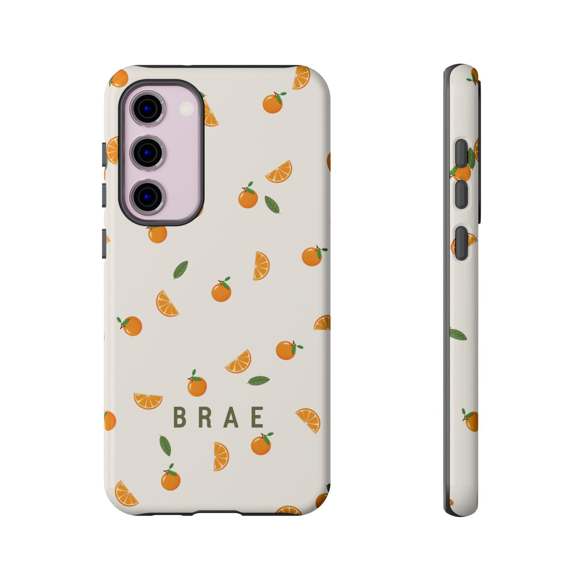Orange and Leaves