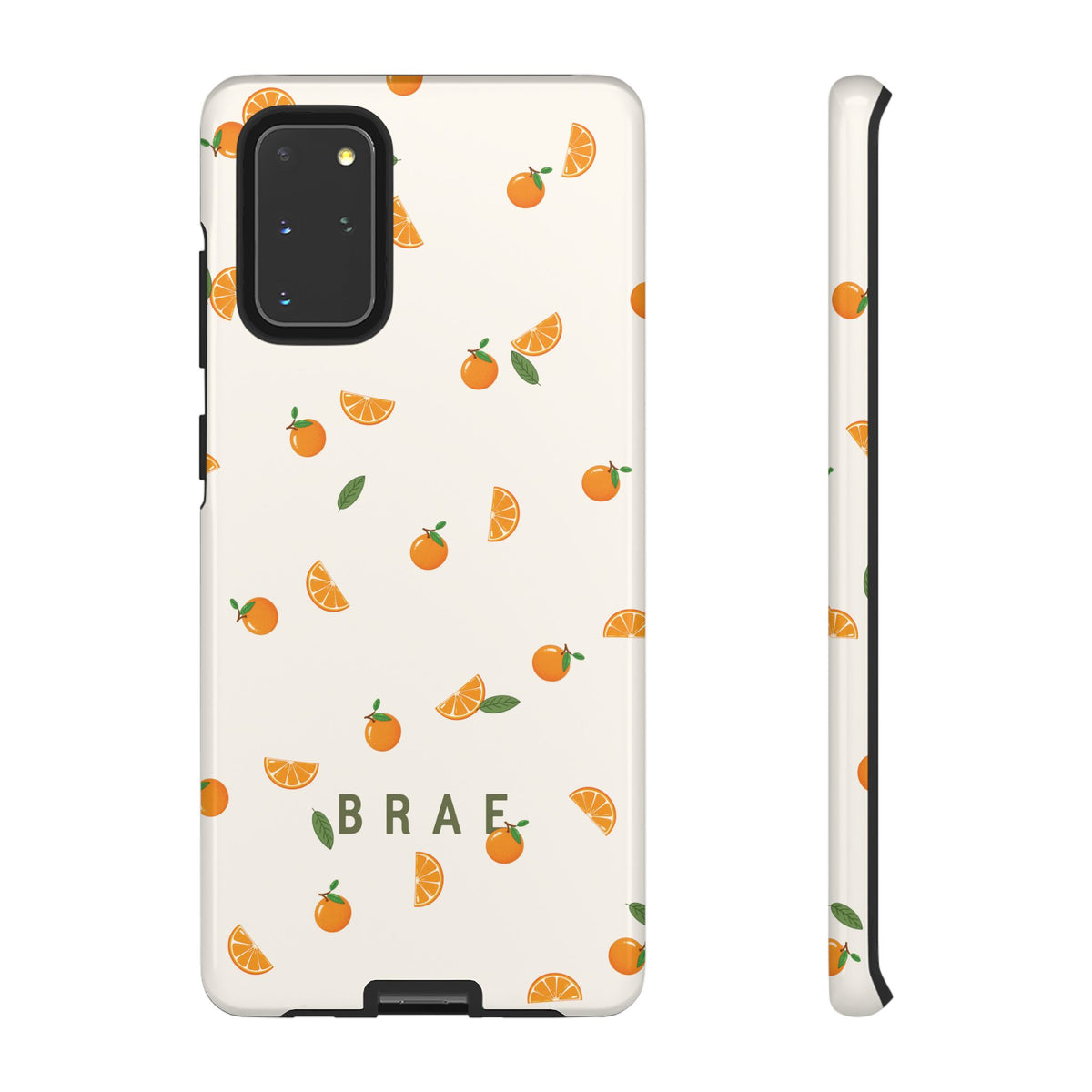 Orange and Leaves