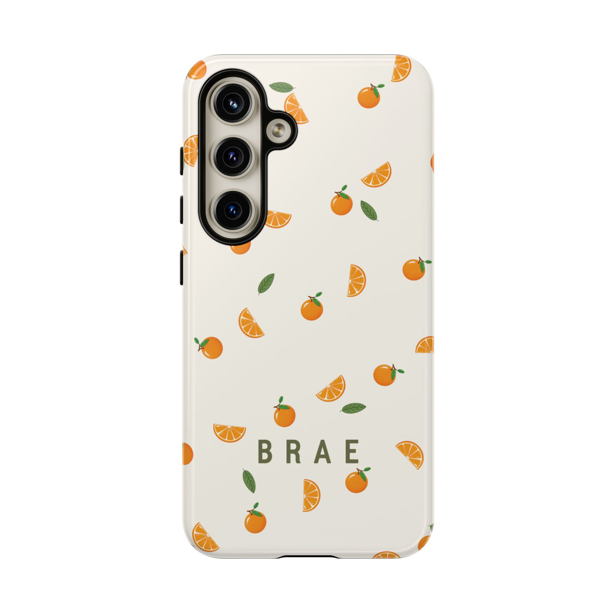Orange and Leaves