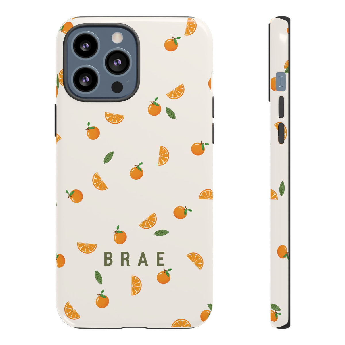 Orange and Leaves