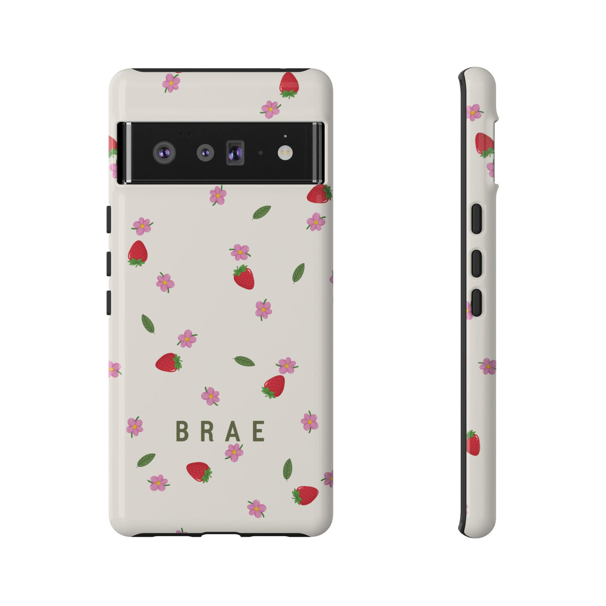 Strawberries and Leaves