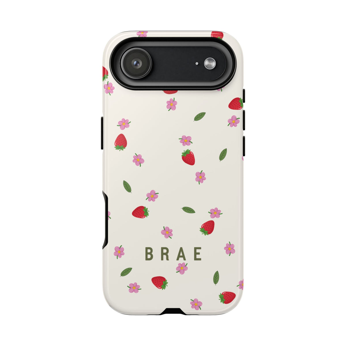 Strawberries and Leaves