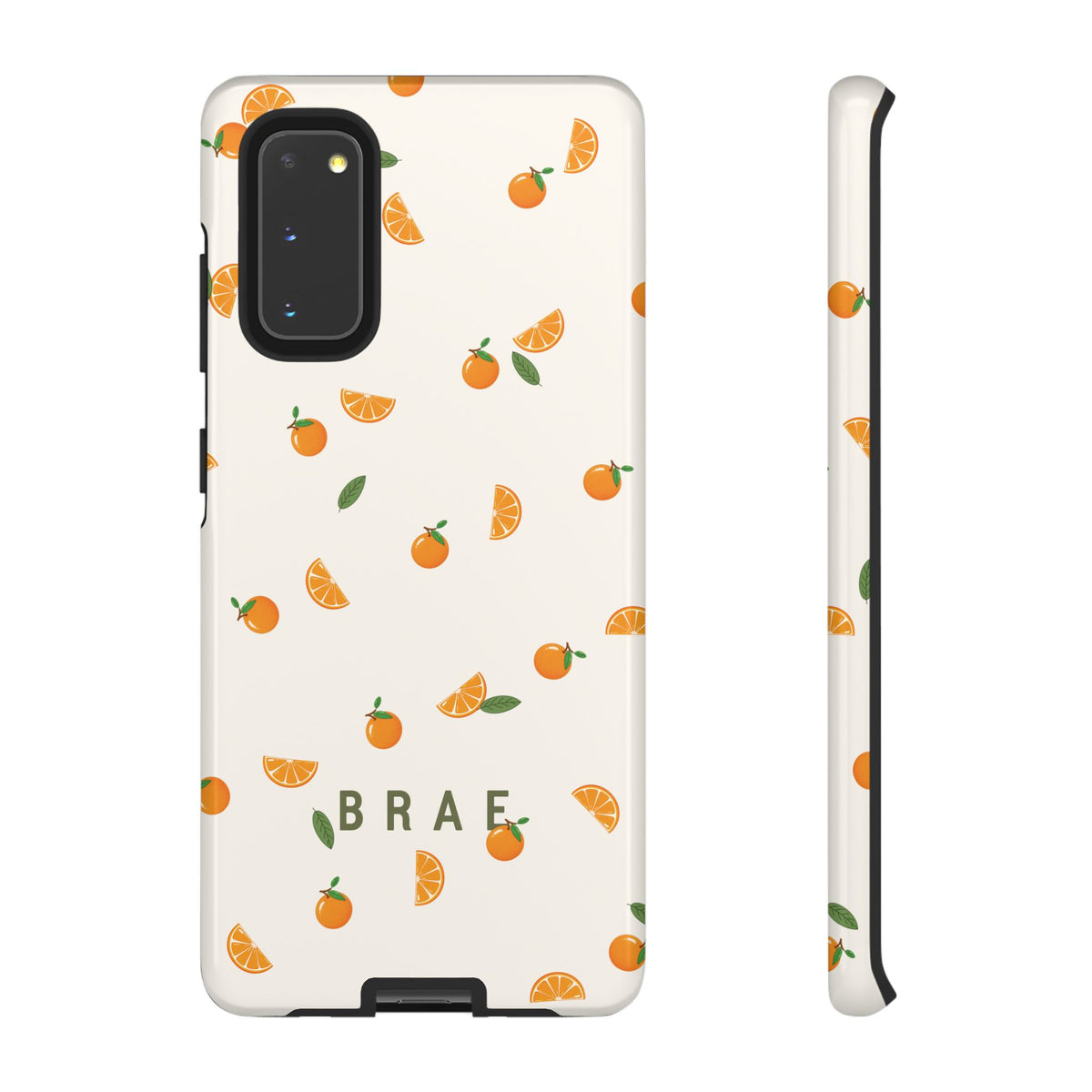 Orange and Leaves