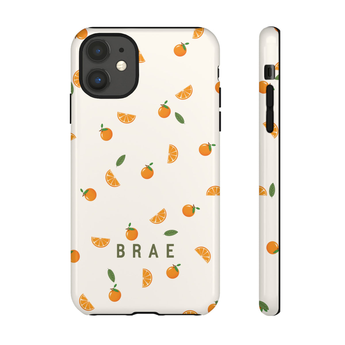 Orange and Leaves
