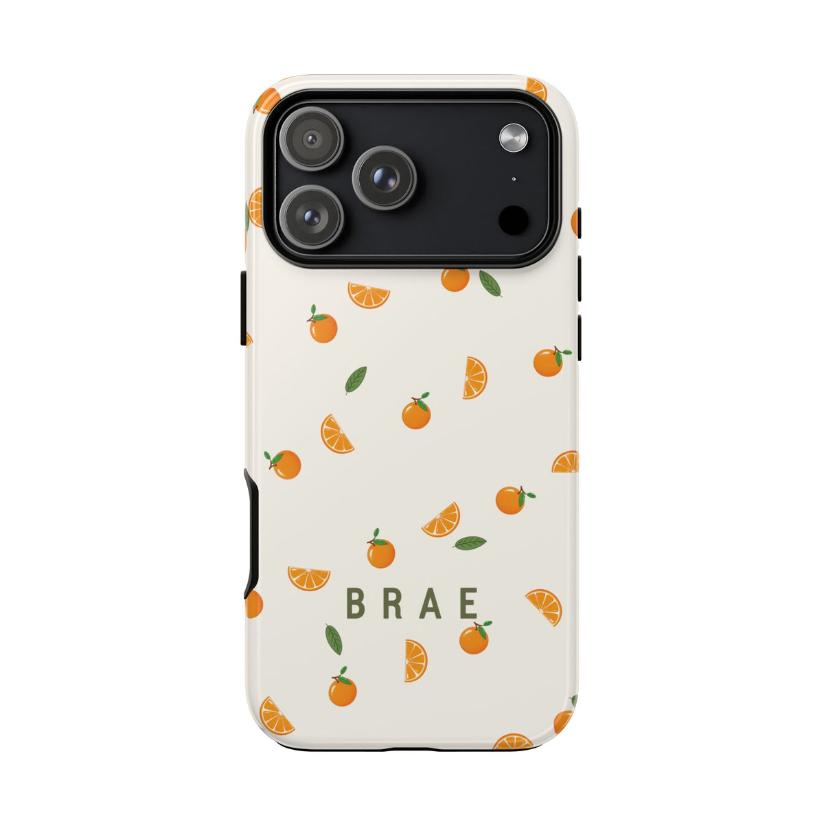 Orange and Leaves