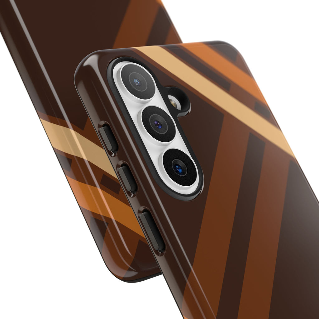 Brown stripes