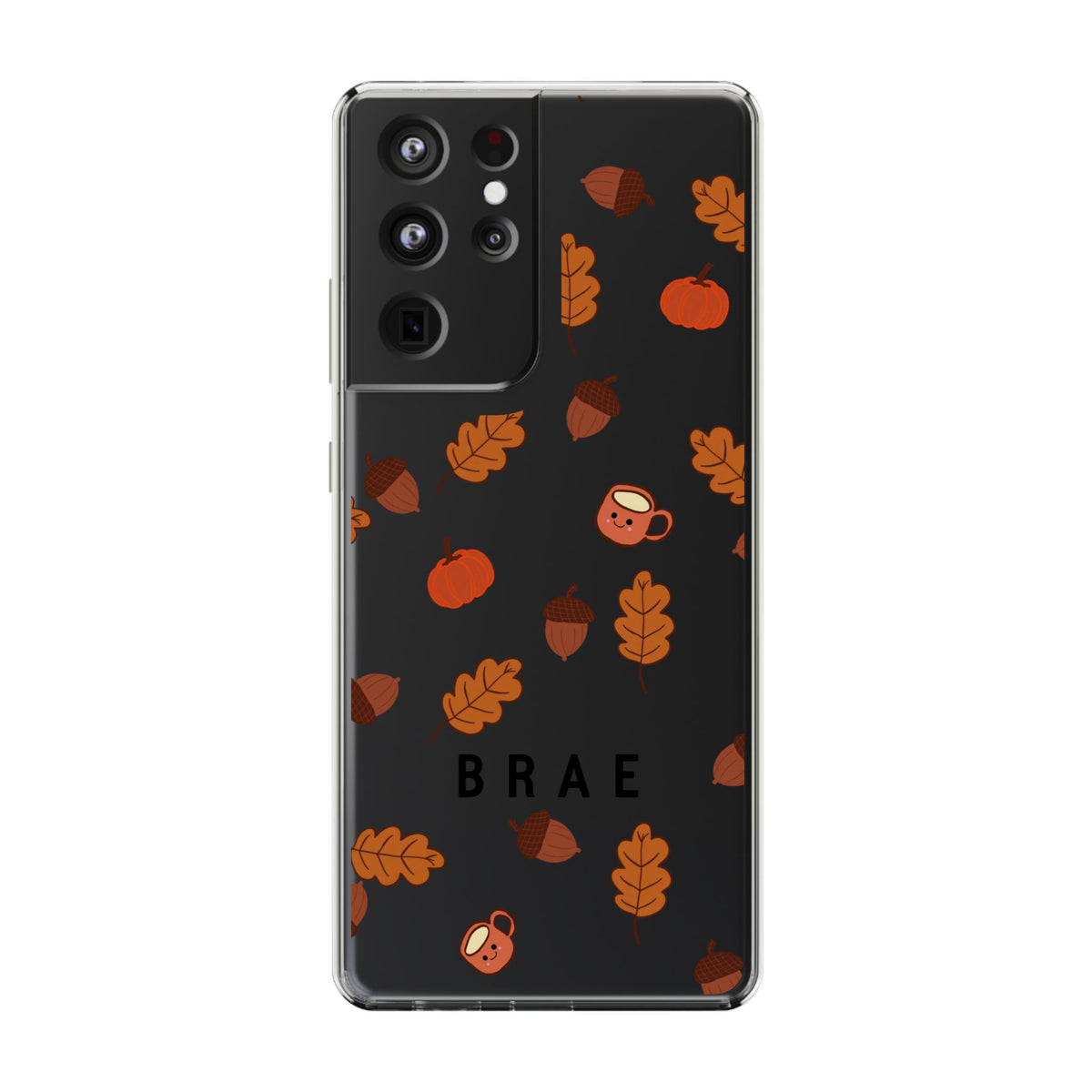 Leaves & Acorns | Clear