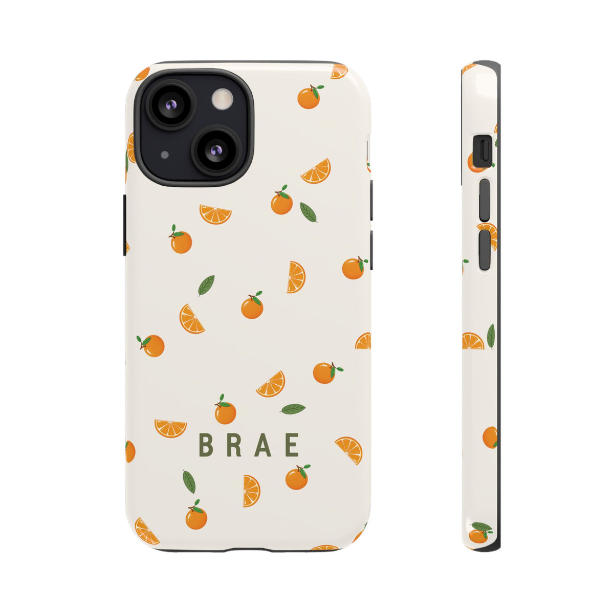 Orange and Leaves
