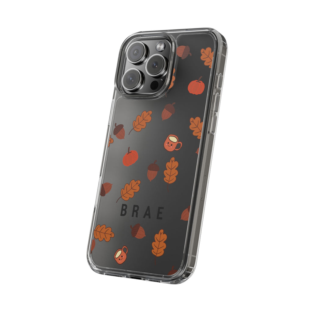Leaves & Acorns | Clear