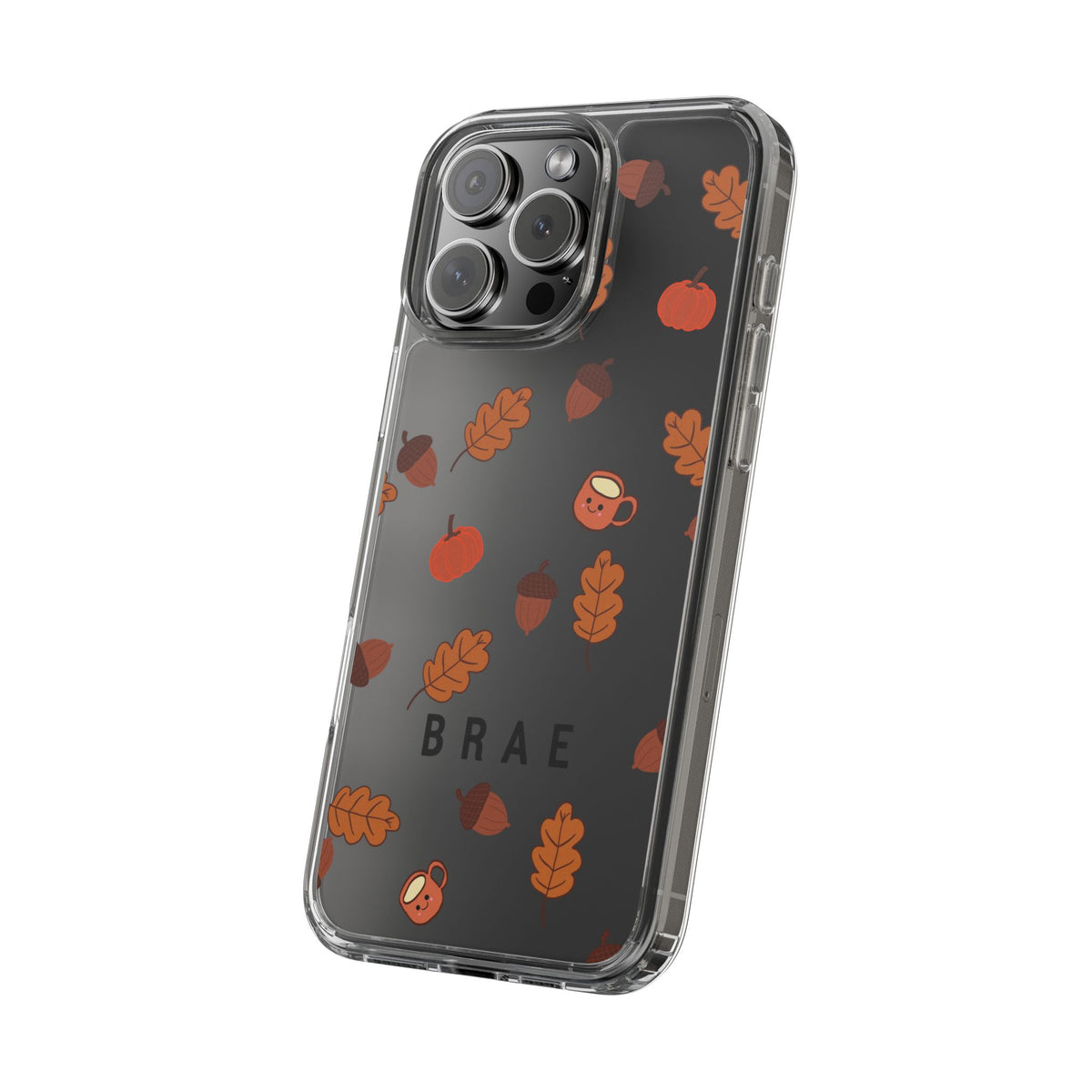 Leaves & Acorns | Clear