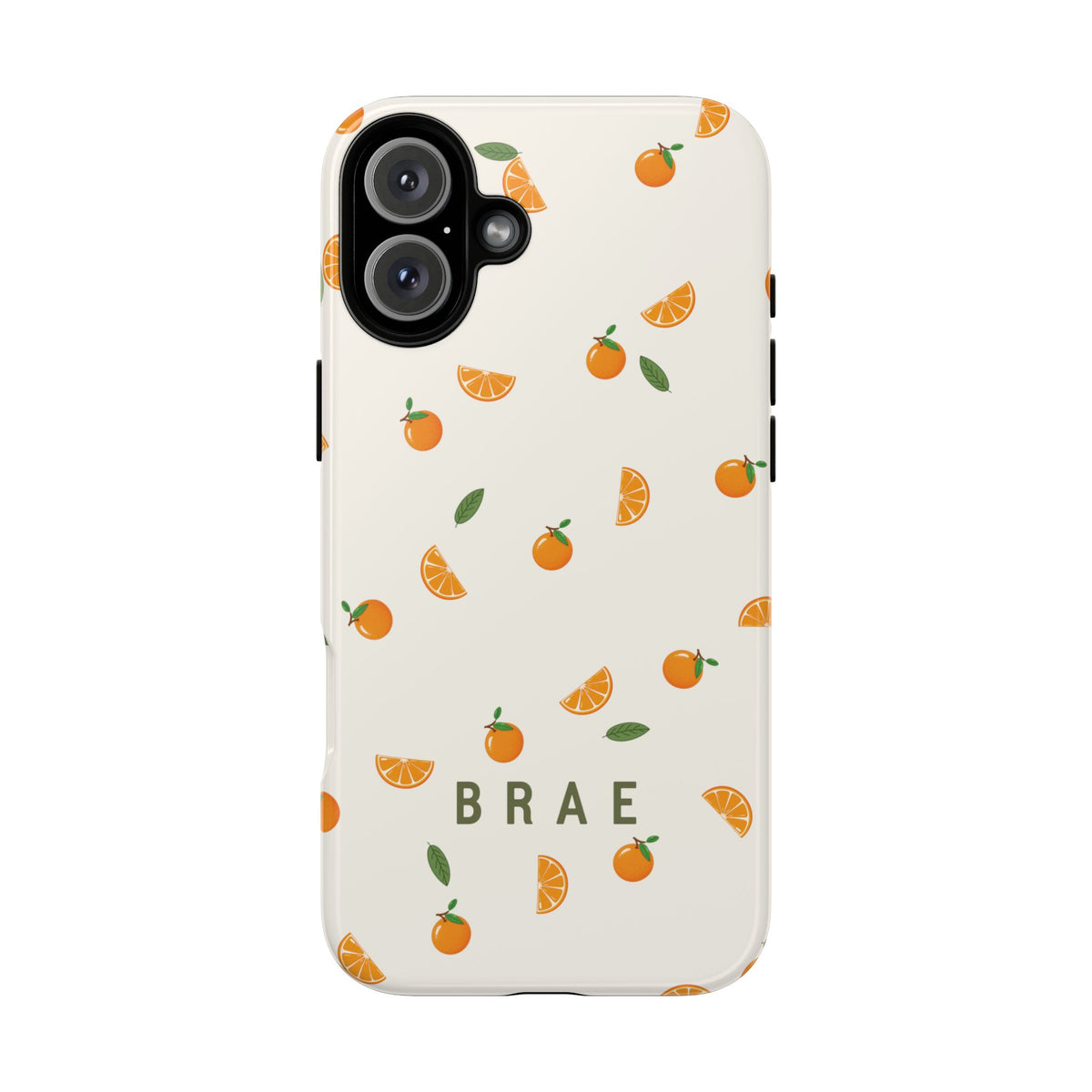 Orange and Leaves
