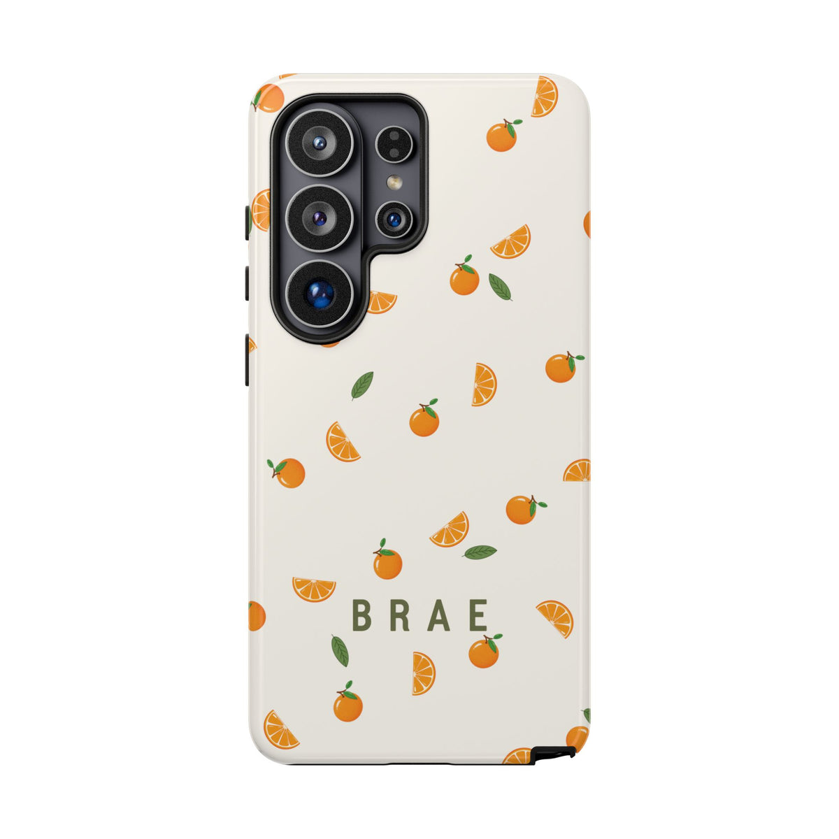 Orange and Leaves