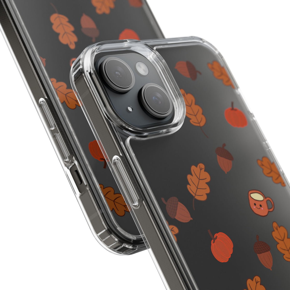 Leaves & Acorns | Clear