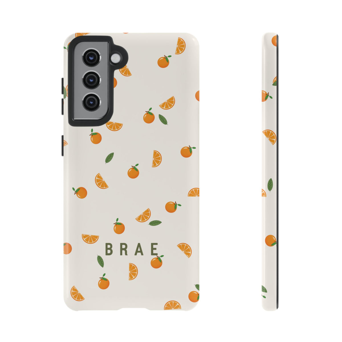 Orange and Leaves
