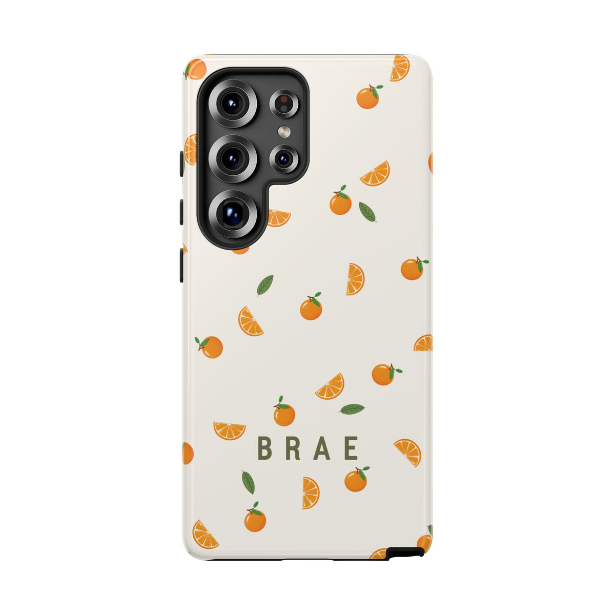 Orange and Leaves