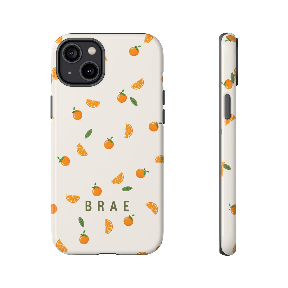 Orange and Leaves