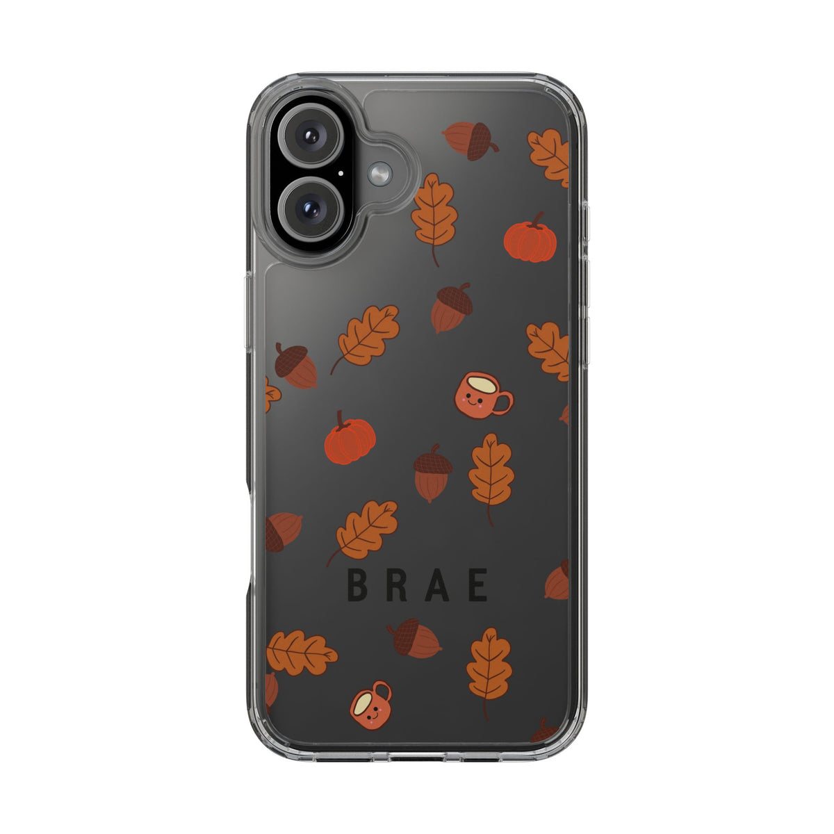 Leaves & Acorns | Clear