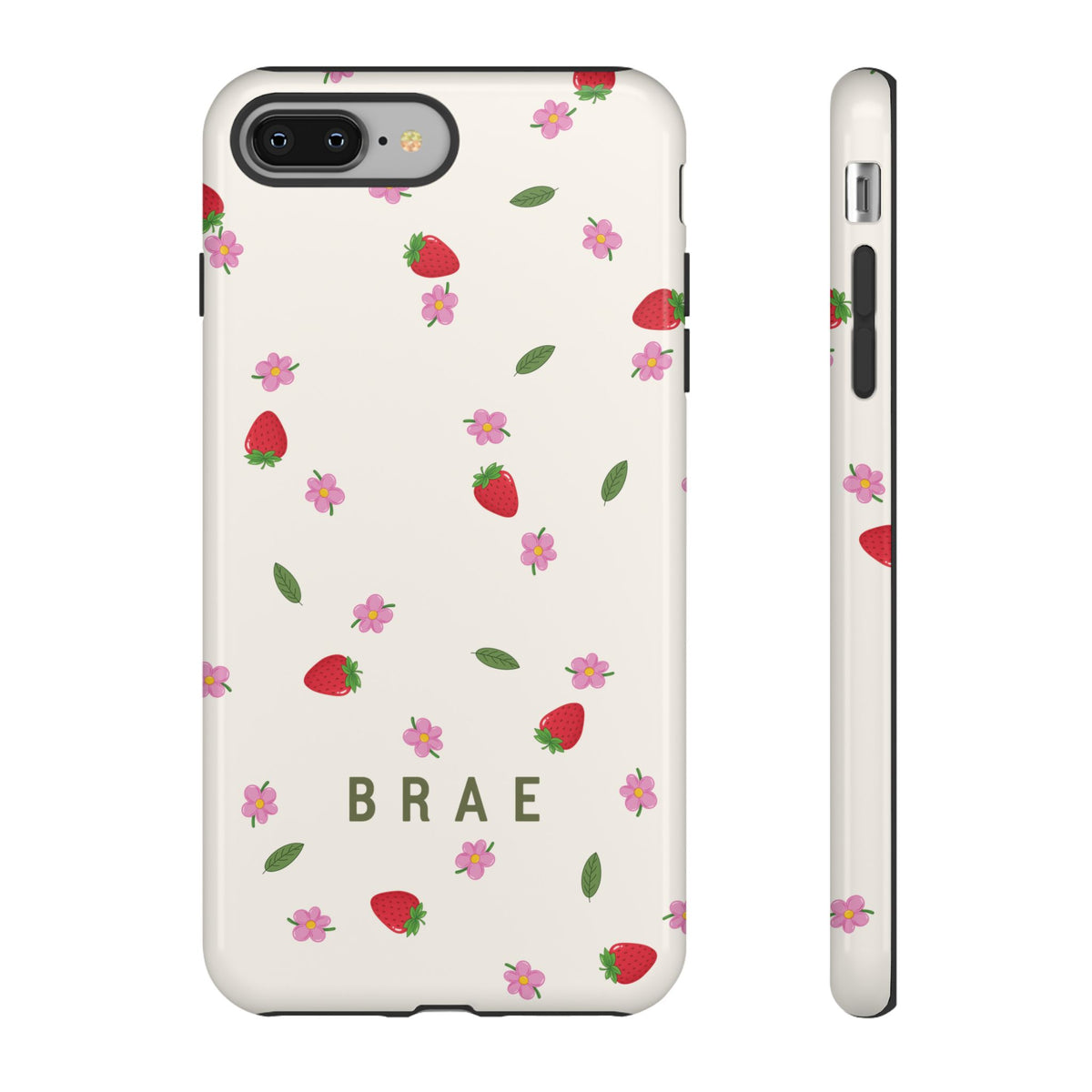 Strawberries and Leaves