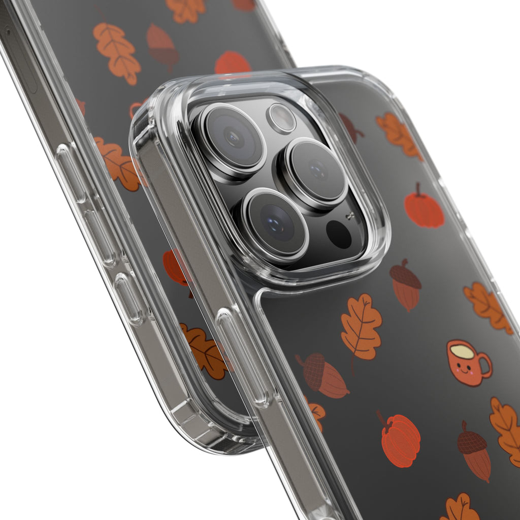 Leaves & Acorns | Clear
