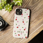 Strawberries and Leaves