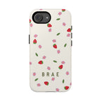Strawberries and Leaves