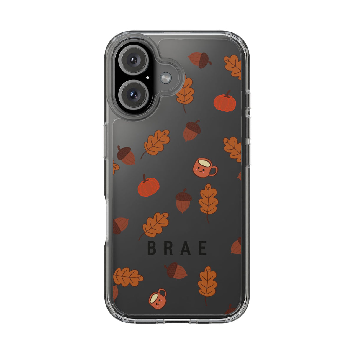 Leaves & Acorns | Clear