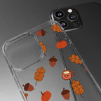 Leaves & Acorns | Clear