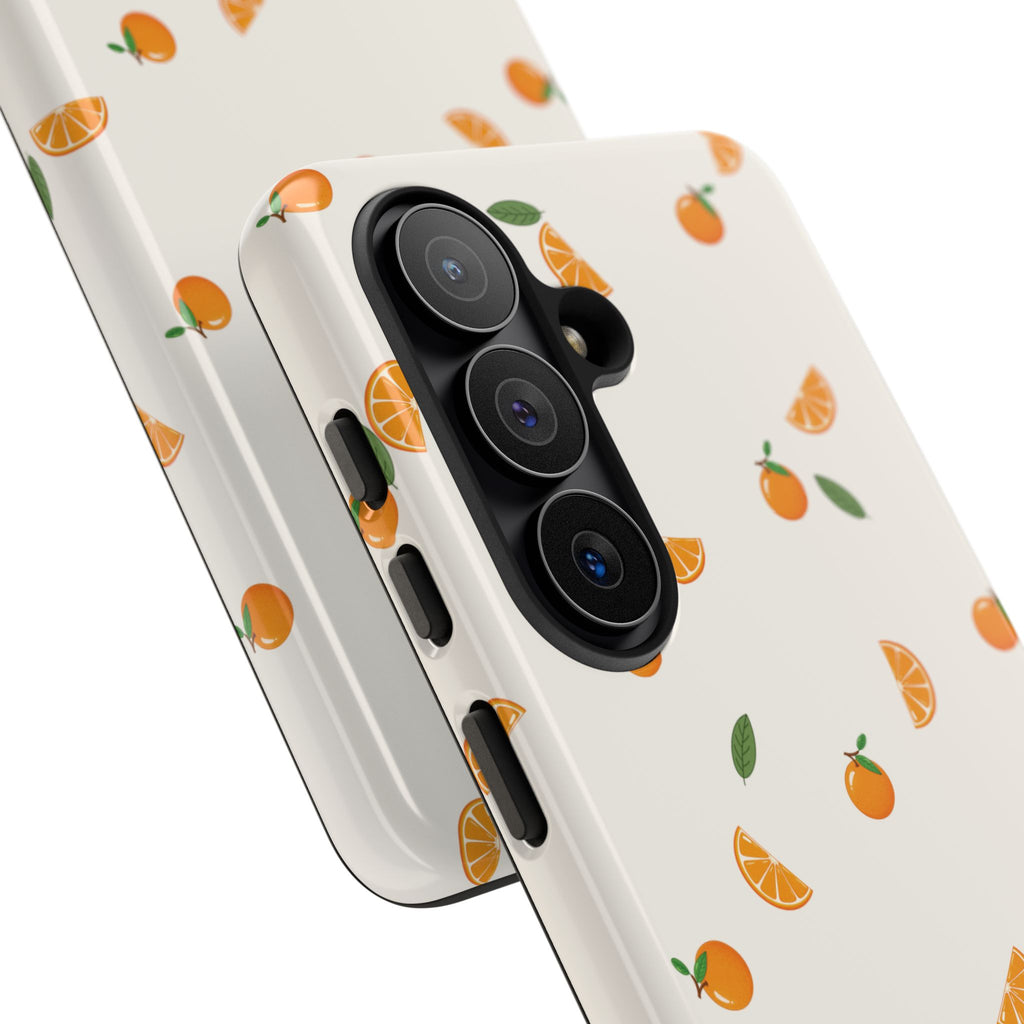 Orange and Leaves