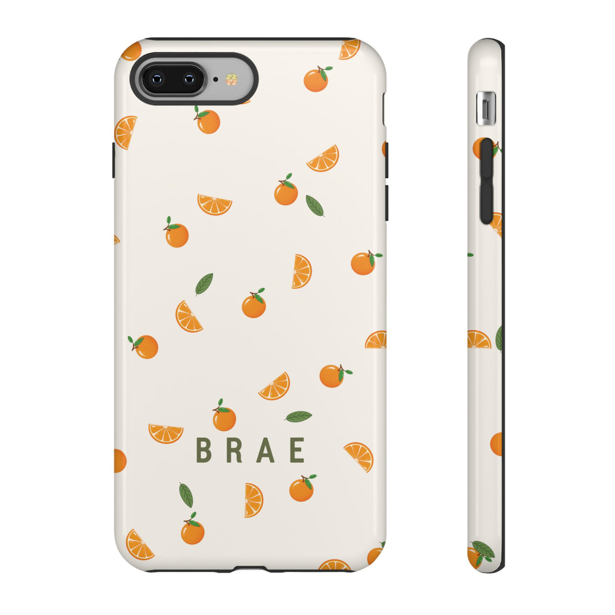 Orange and Leaves