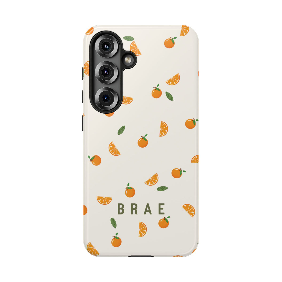 Orange and Leaves