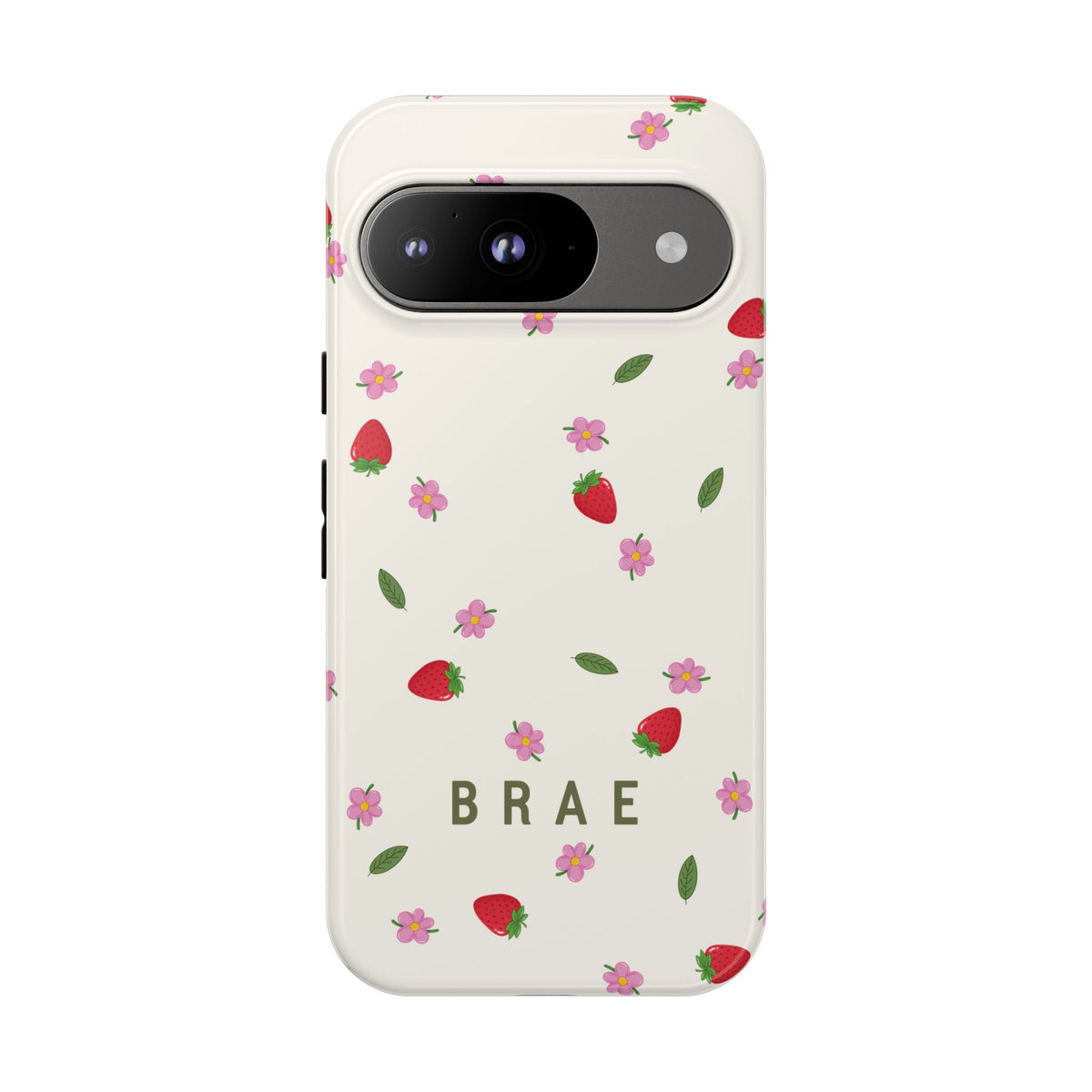 Strawberries and Leaves