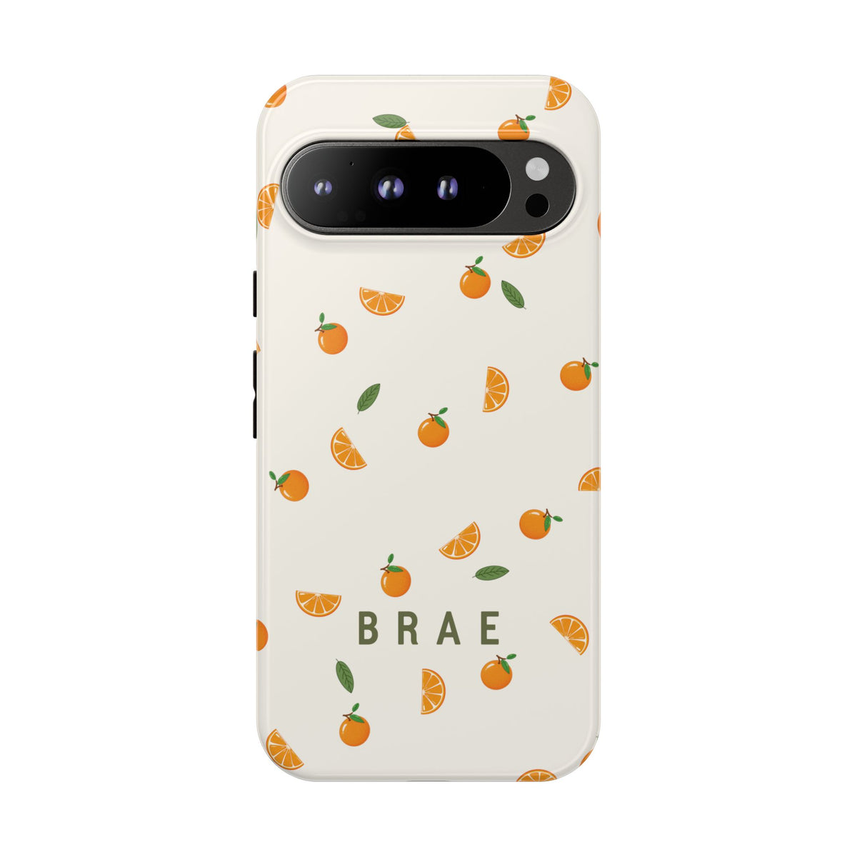 Orange and Leaves