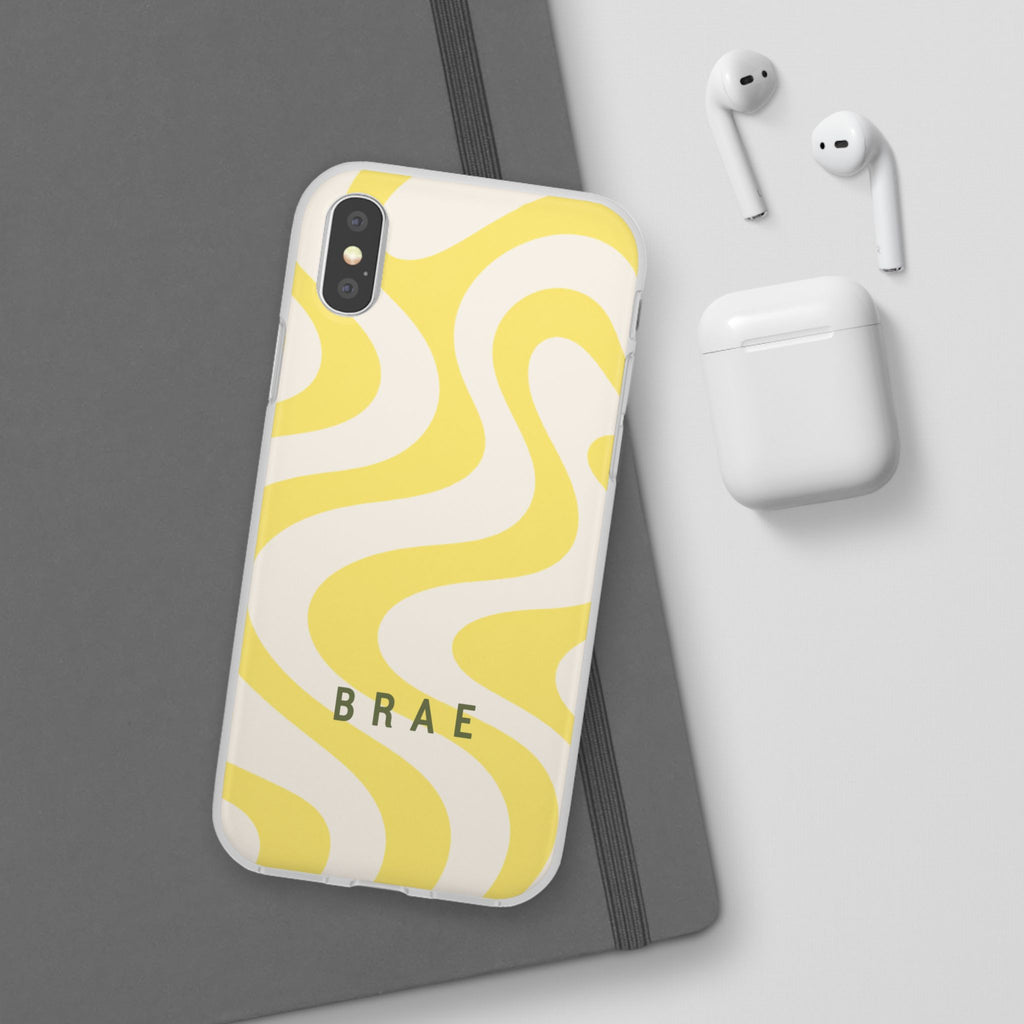 Yellow Swirls