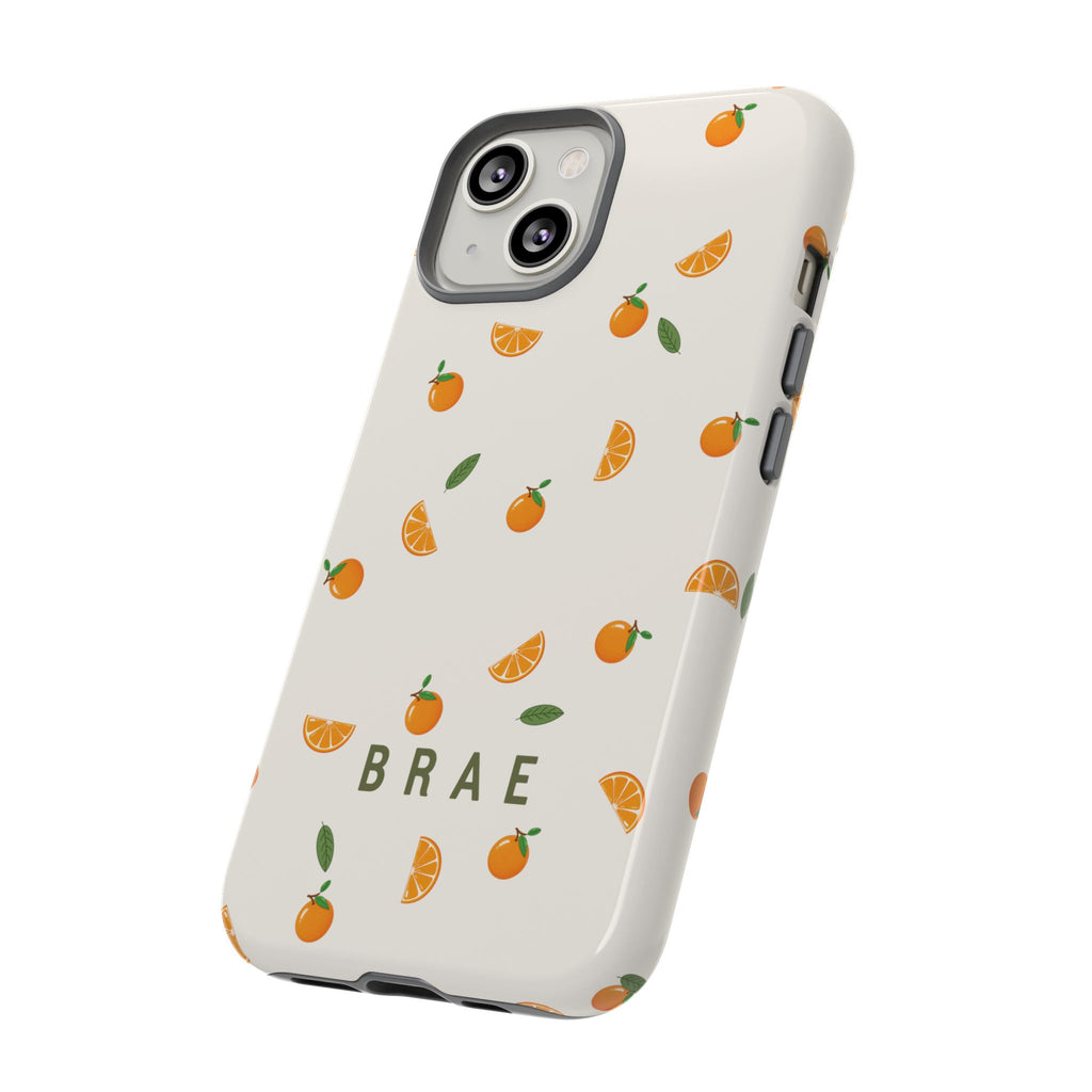 Orange and Leaves