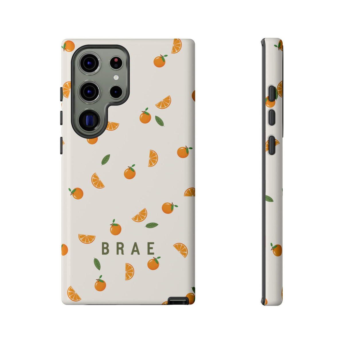 Orange and Leaves