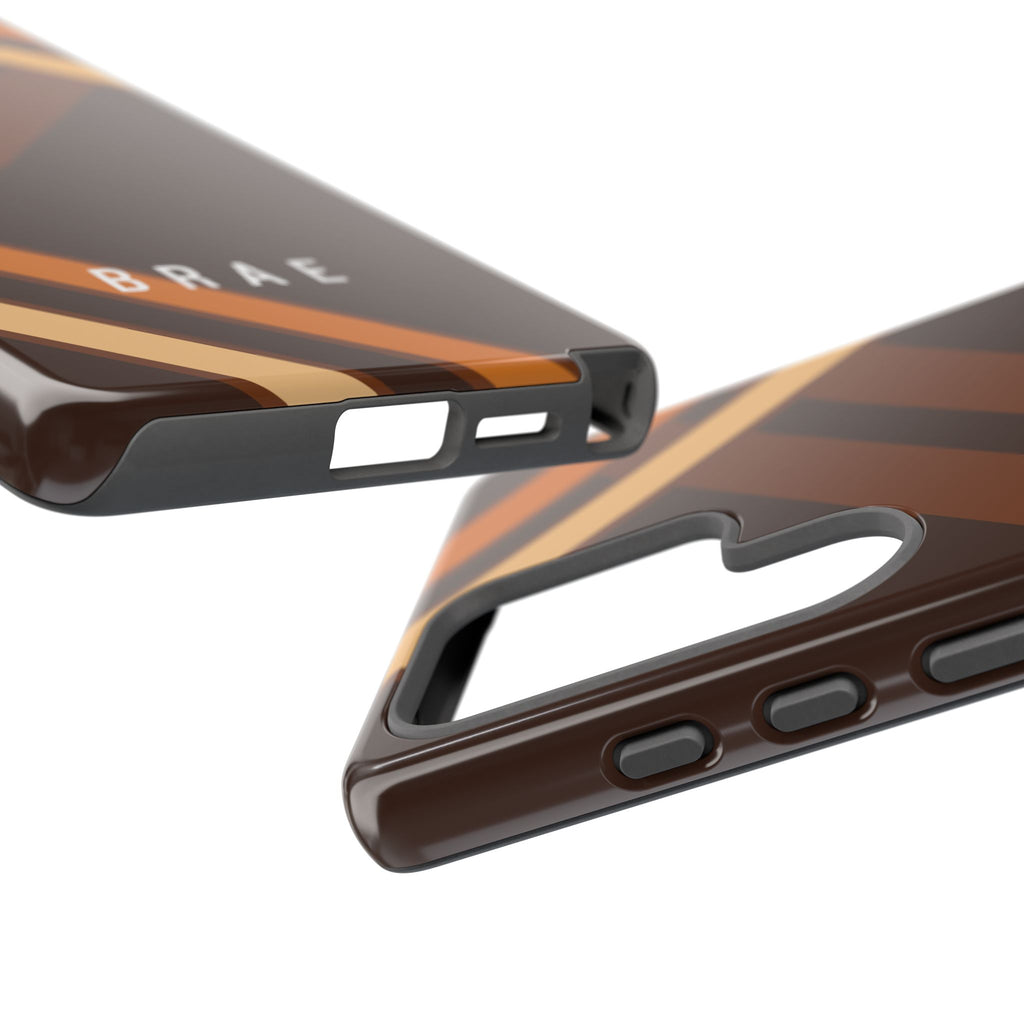 Brown stripes