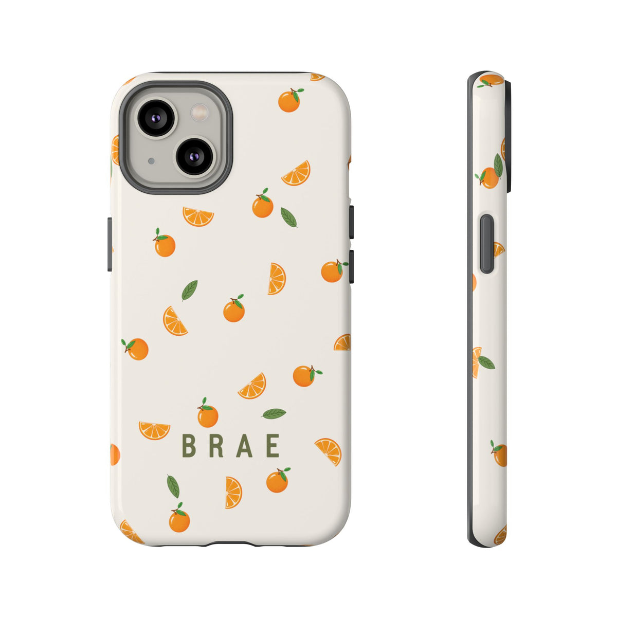 Orange and Leaves