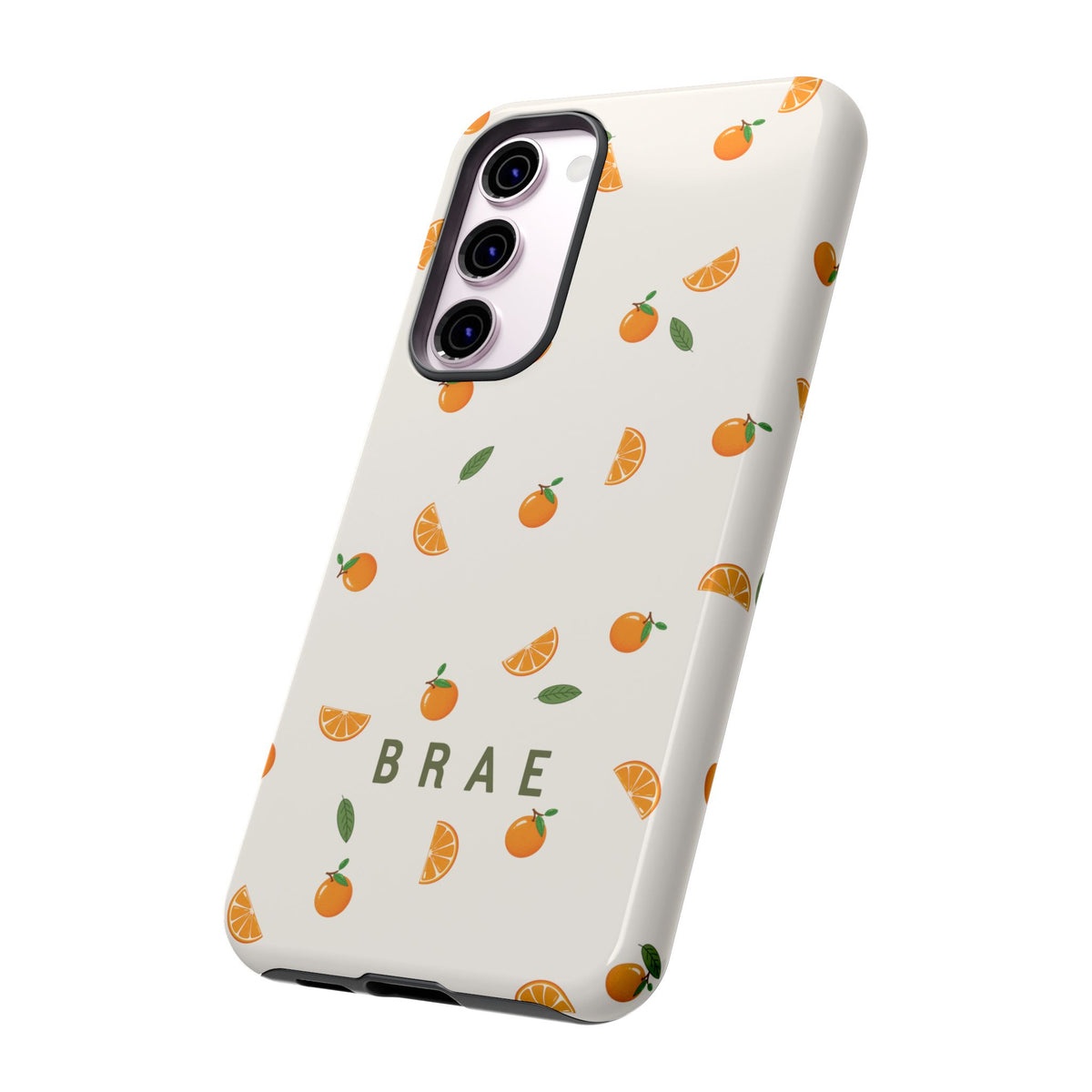 Orange and Leaves