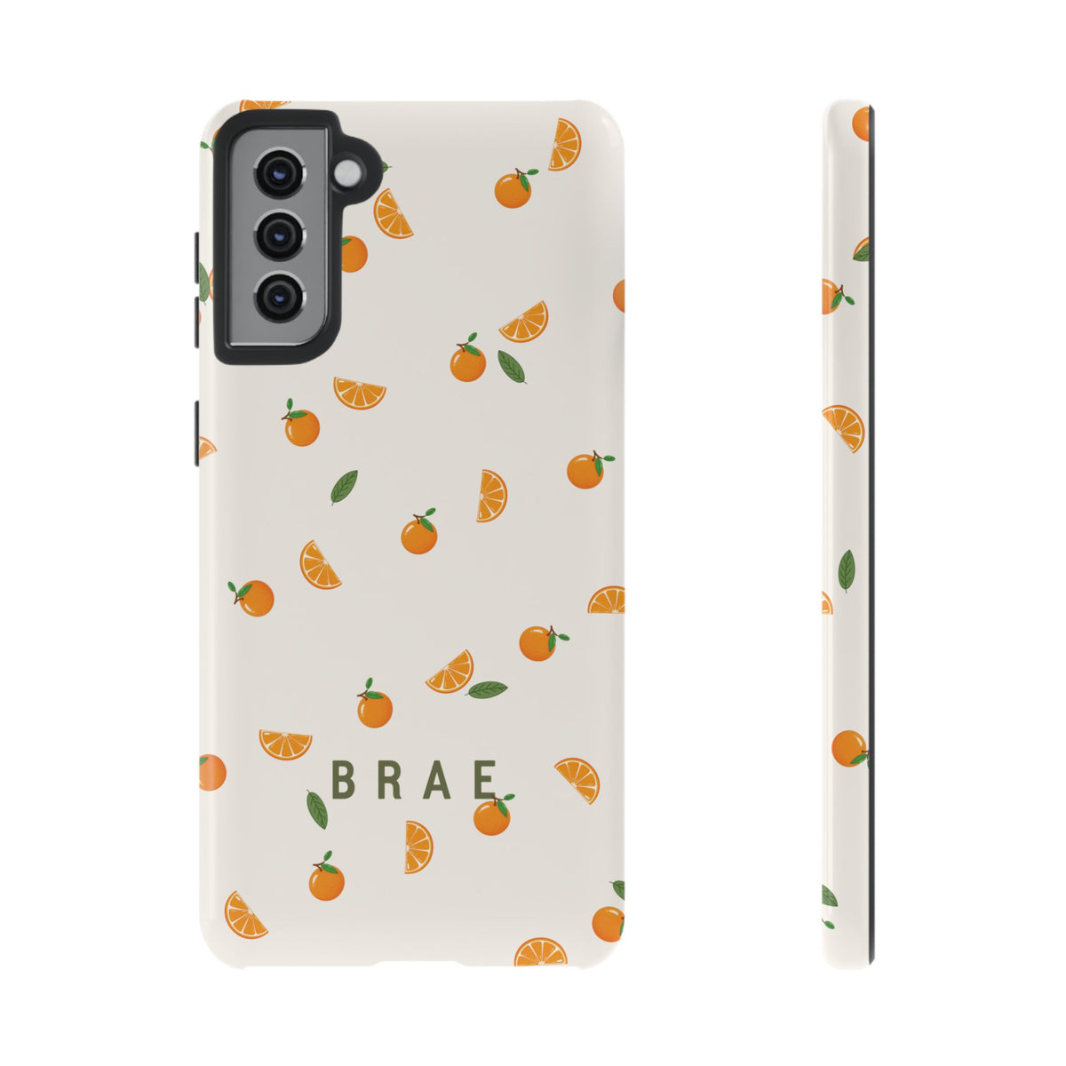 Orange and Leaves