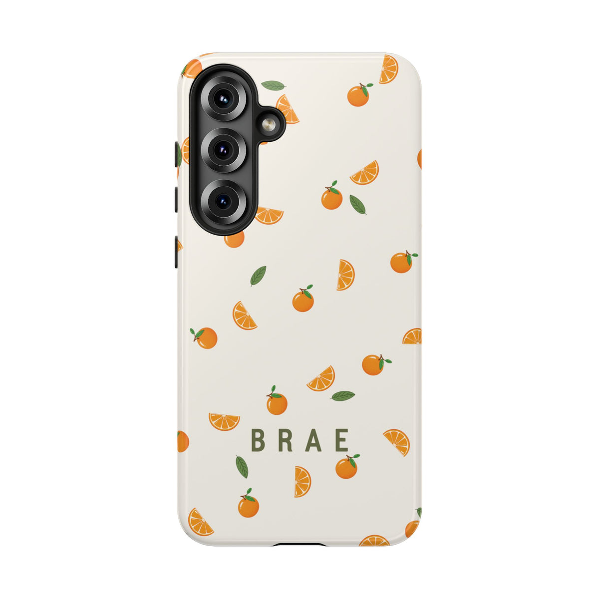 Orange and Leaves