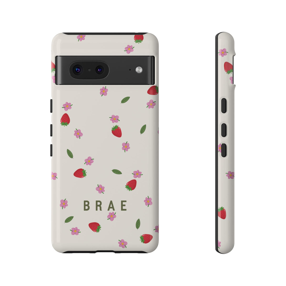 Strawberries and Leaves
