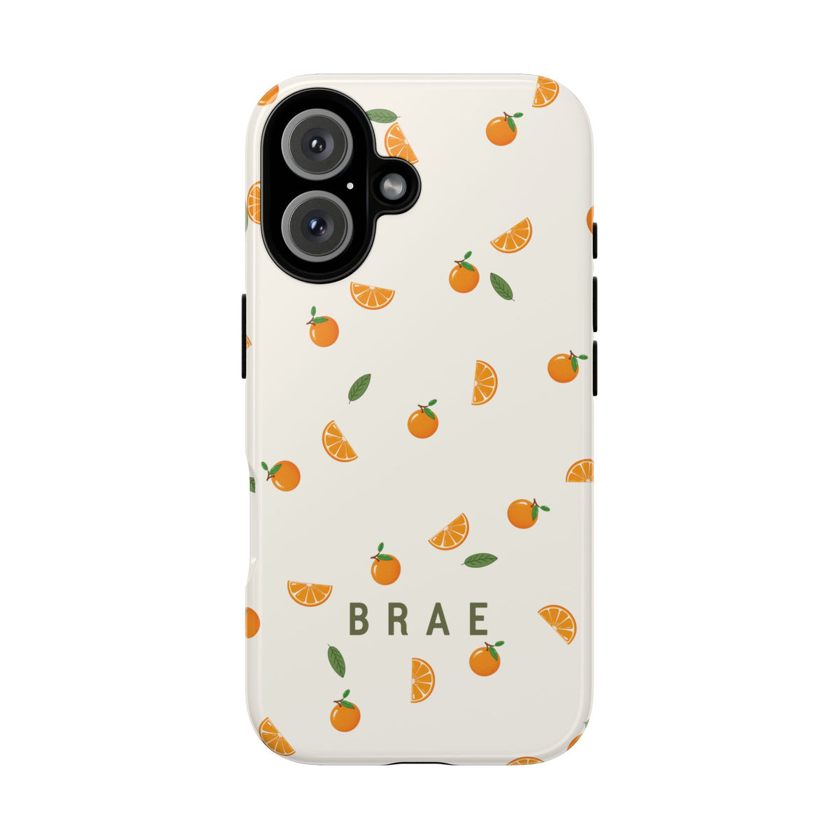 Orange and Leaves