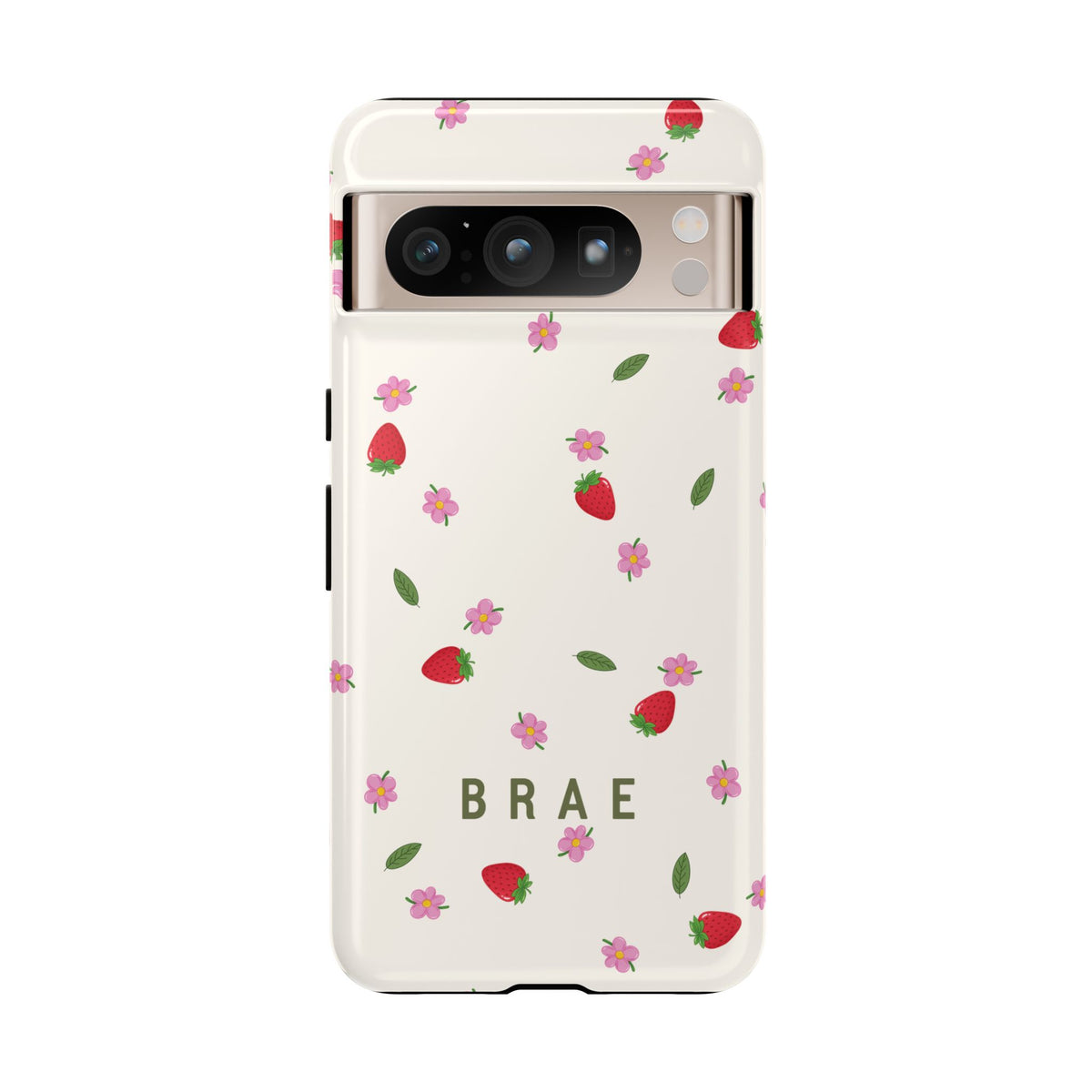 Strawberries and Leaves