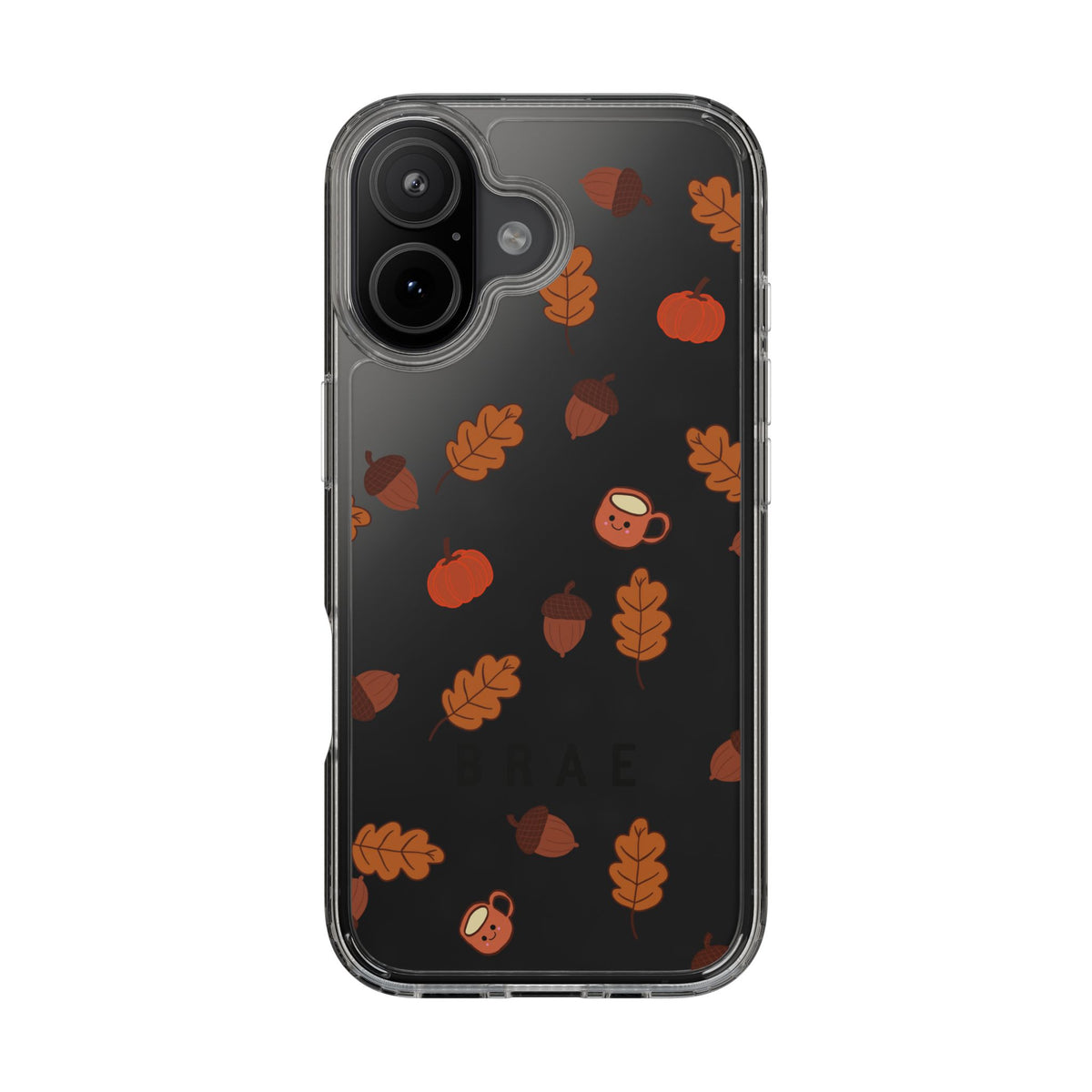 Leaves & Acorns | Clear