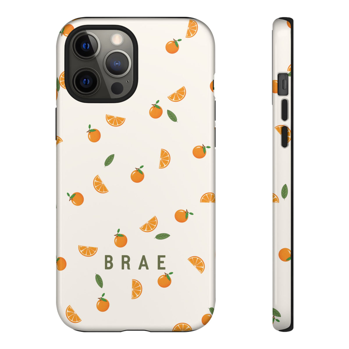 Orange and Leaves