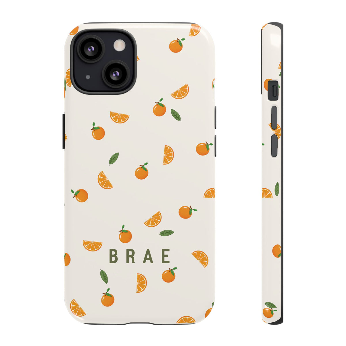 Orange and Leaves