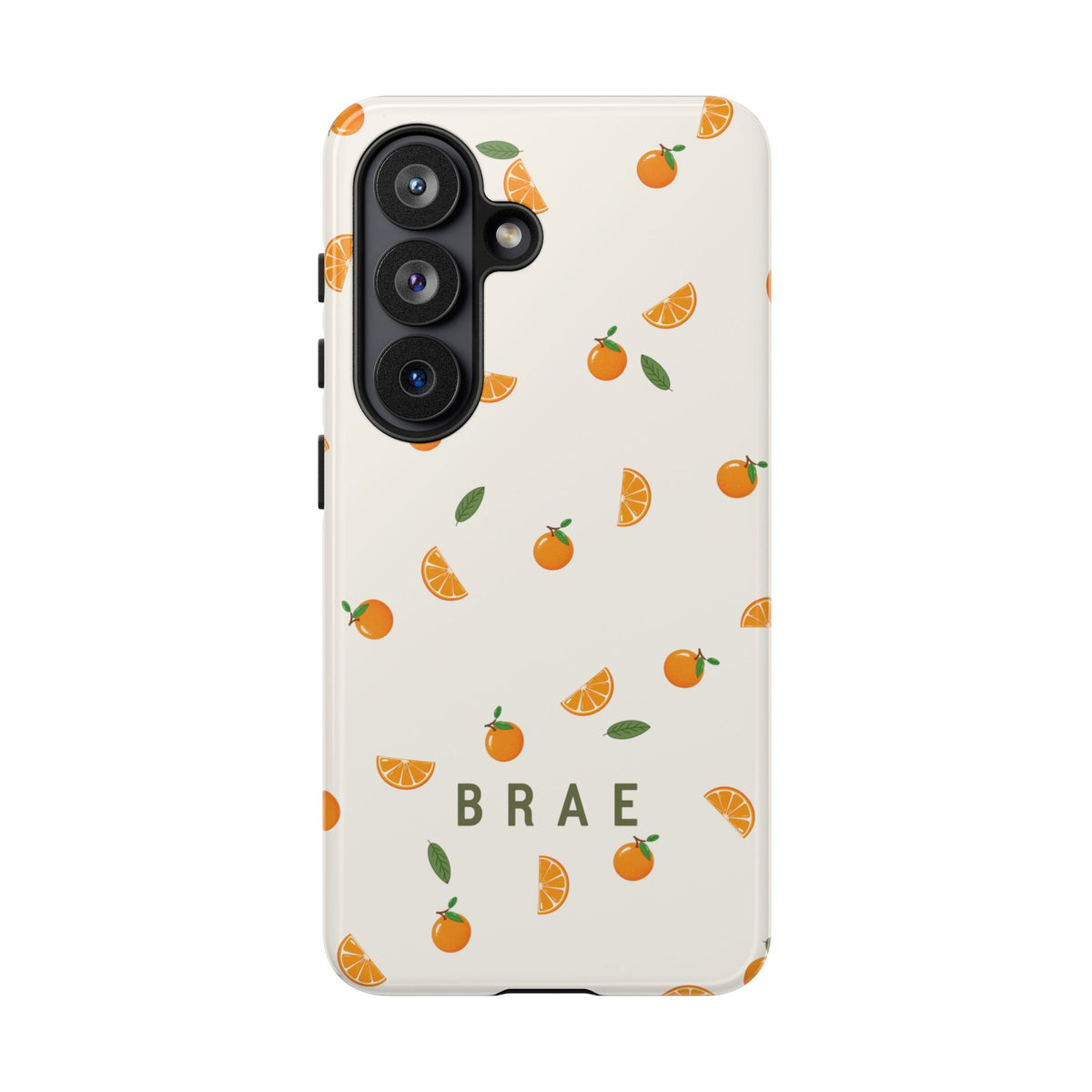 Orange and Leaves