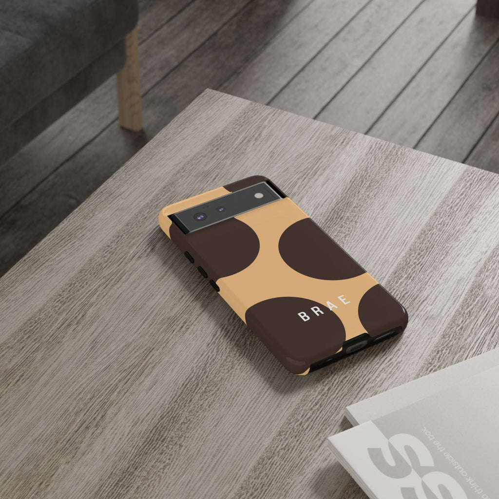 Brown Polka Dots