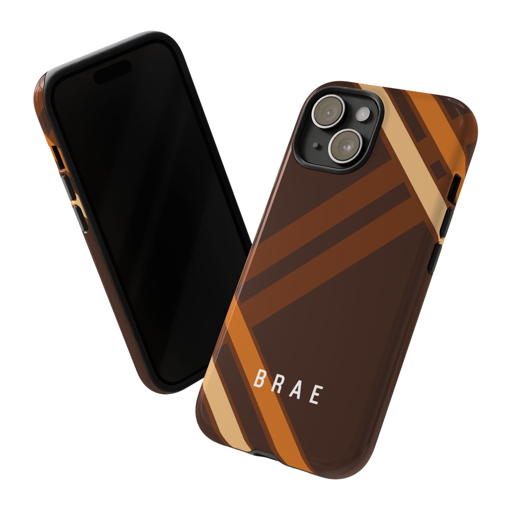 Brown stripes