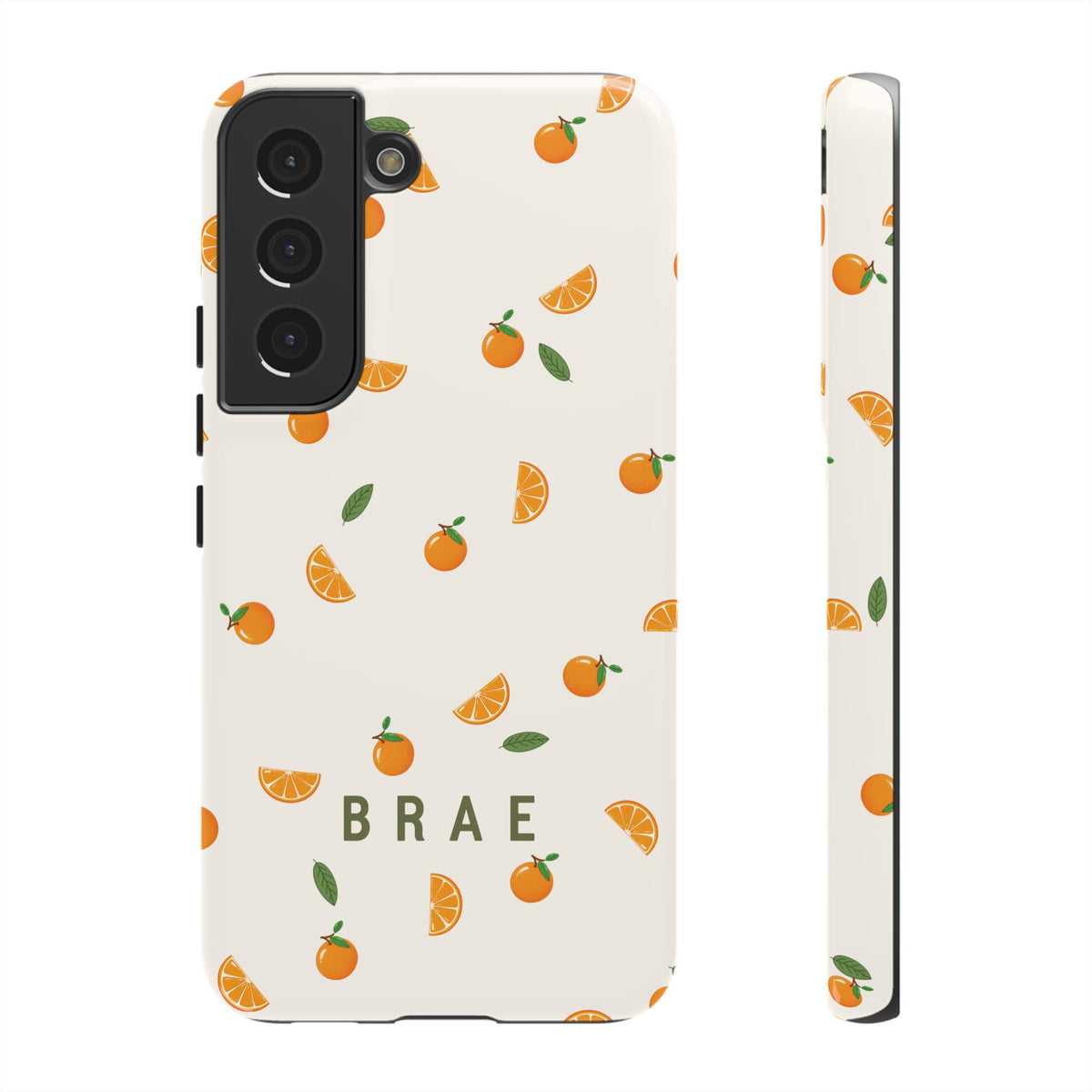 Orange and Leaves